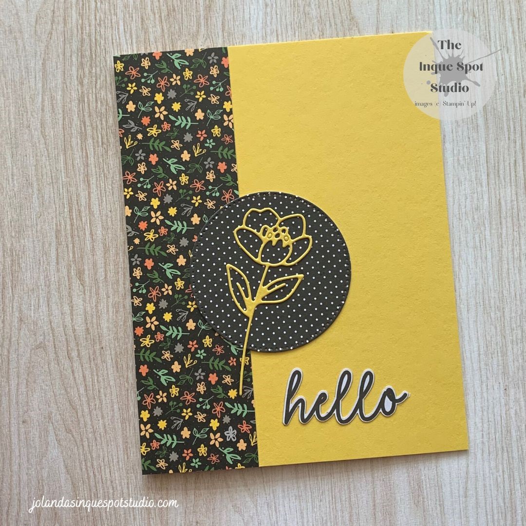 Yellow Spring Floral – Hello – The Inque Spot Studio
