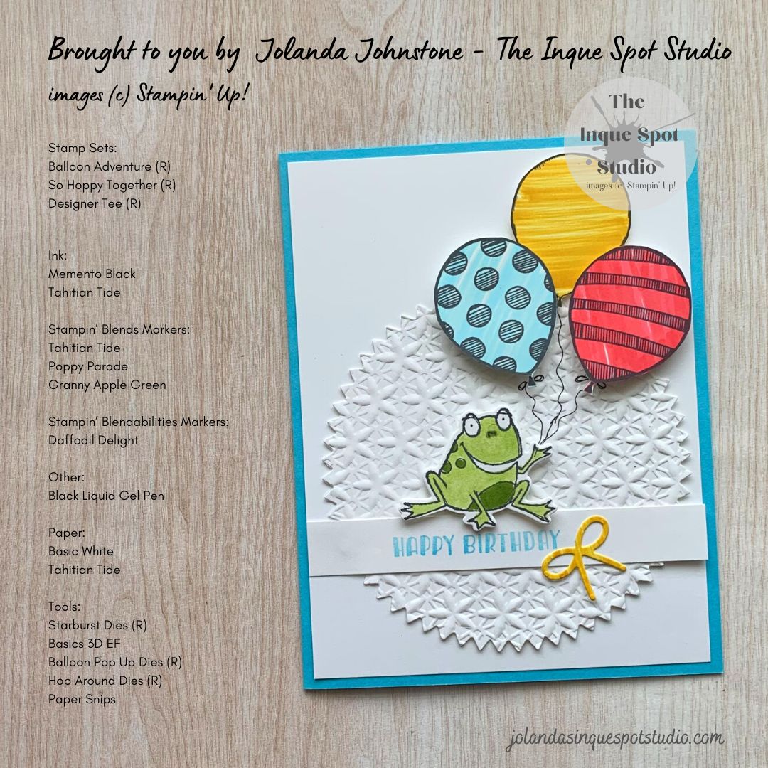 Balloon Adventures – Happy Birthday – The Inque Spot Studio スタン