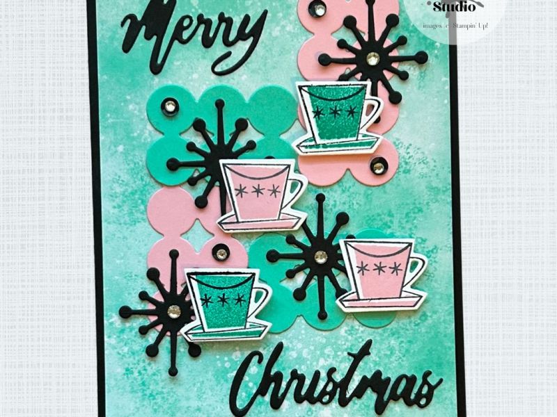 Retro Christmas Coffee&nbsp;Card
