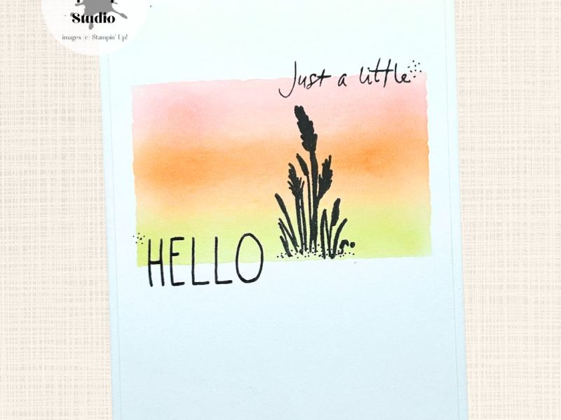 Just a Little Hello – Notes of&nbsp;Spring