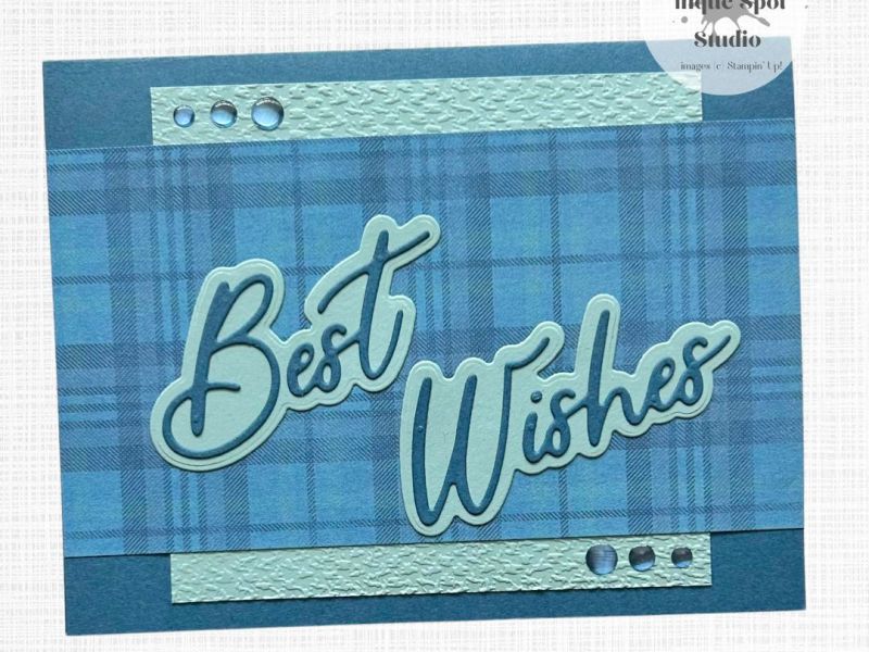 Cozy Flannel – Best Wishes&nbsp;Card