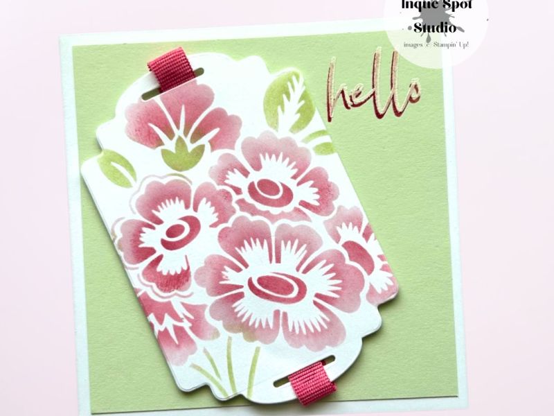 Floral Tag –&nbsp;Hello